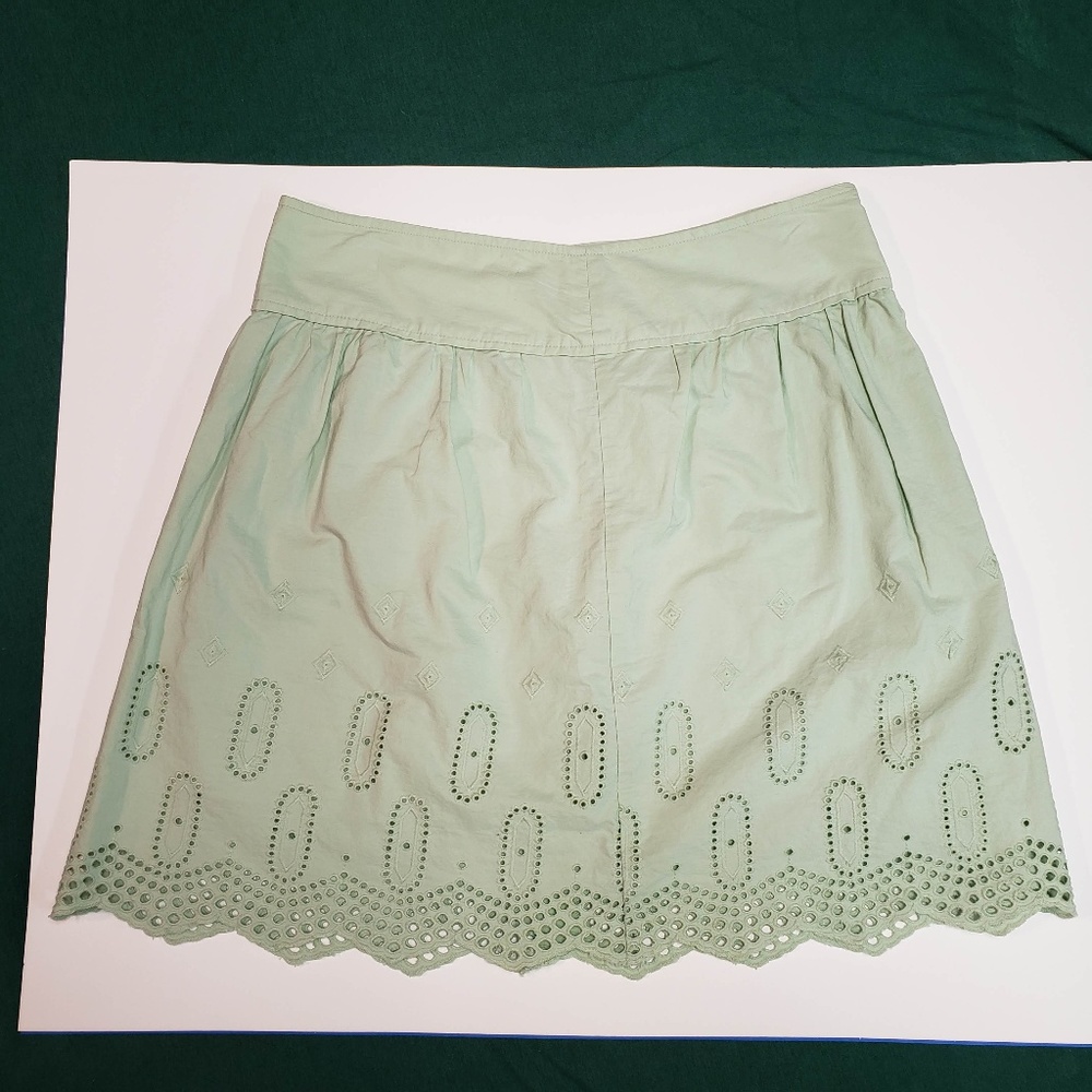 ANN TAYLOR LOFT Sea foam green skirt